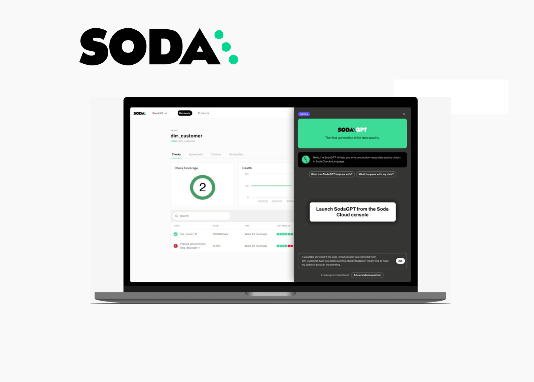 Read more about the article SodaGPT introduces no-code capabilities for self-serve data quality testing